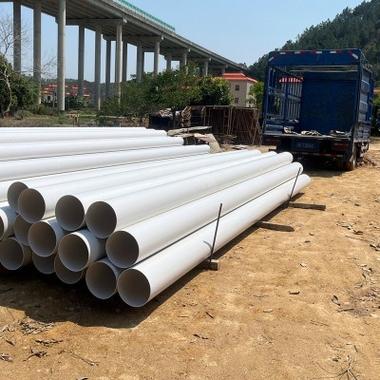 東成通pvc排水管大口徑水管pvc500mm管塑料排污彎頭直通三通廠家